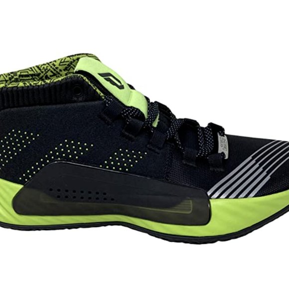adidas Dame 5 Star Wars Lightsaber Basketball Shoes Sneaker Black Green Boys 6 - Picture 4 of 12
